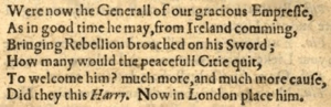Henry V (Act 5, Prologue)