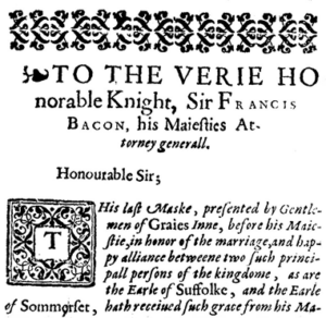 The Masque of Flowers