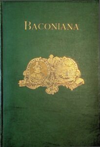 Baconiana Journals